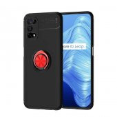 Realme 7 Pro Kılıf Yüzüklü Kamera Korumalı Range Silikon Kılıf - 4