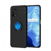 Realme 7 Pro Kılıf Yüzüklü Kamera Korumalı Range Silikon Kılıf - 5