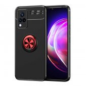 Vivo V21 Kılıf Yüzüklü Kamera Korumalı Range Silikon Kılıf thumbnail 4