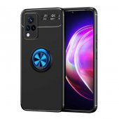 Vivo V21 Kılıf Yüzüklü Kamera Korumalı Range Silikon Kılıf thumbnail 5