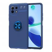 Xiaomi Mi 11 Lite Kılıf Yüzüklü Kamera Korumalı Range Silikon Kılıf - 3