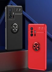 Xiaomi Mi 11T 5G Kılıf Yüzüklü Kamera Korumalı Range Silikon Kılıf - 1