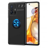 Xiaomi Mi 11T 5G Kılıf Yüzüklü Kamera Korumalı Range Silikon Kılıf - 5