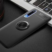Xiaomi Mi 9 Kılıf Yüzüklü Kamera Korumalı Range Silikon Kılıf - 1