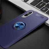 Xiaomi Mi A3 Kılıf Yüzüklü Kamera Korumalı Range Silikon Kılıf thumbnail 3