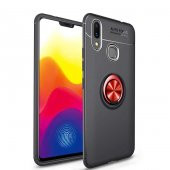 Xiaomi Mi Max 3 Kılıf Yüzüklü Kamera Korumalı Range Silikon Kılıf - 4
