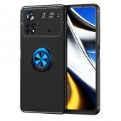 Xiaomi Poco X4 Pro 5G Kılıf Yüzüklü Kamera Korumalı Range Silikon Kılıf - 5