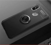 Xiaomi Redmi Note 7 Kılıf Yüzüklü Kamera Korumalı Range Silikon Kılıf - 1