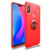 Xiaomi Redmi Note 6 Pro Kılıf Yüzüklü Kamera Korumalı Range Silikon Kılıf - 2