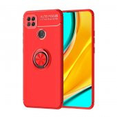 Xiaomi Redmi 9C Kılıf Yüzüklü Kamera Korumalı Range Silikon Kılıf - 2