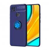 Xiaomi Redmi 9C Kılıf Yüzüklü Kamera Korumalı Range Silikon Kılıf - 3