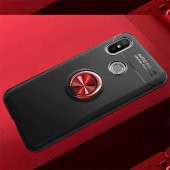 Xiaomi Redmi Note 7 Kılıf Yüzüklü Kamera Korumalı Range Silikon Kılıf - 4