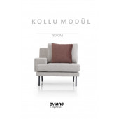 Kagu Serisi Köşe Takımı Puflu Puzzle - 2