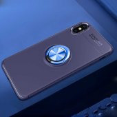 Apple iPhone X Kılıf Yüzüklü Kamera Korumalı Range Silikon Kılıf - 3