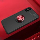Apple iPhone X Kılıf Yüzüklü Kamera Korumalı Range Silikon Kılıf - 4