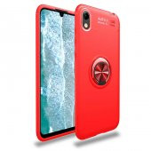 Huawei Y5 2019 Kılıf Yüzüklü Kamera Korumalı Range Silikon Kılıf - 2