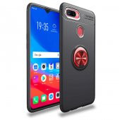 Oppo A12 Kılıf Yüzüklü Kamera Korumalı Range Silikon Kılıf - 4