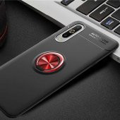Xiaomi Mi A3 Kılıf Yüzüklü Kamera Korumalı Range Silikon Kılıf - 4