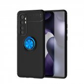 Xiaomi Mi Note 10 Lite Kılıf Yüzüklü Kamera Korumalı Range Silikon Kılıf - 5