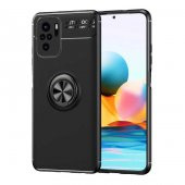 Xiaomi Redmi Note 10S Kılıf Yüzüklü Kamera Korumalı Range Silikon Kılıf - 1