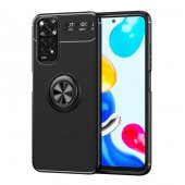 Xiaomi Redmi Note 11 Global Kılıf Yüzüklü Kamera Korumalı Range Silikon Kılıf - 1
