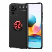 Xiaomi Redmi Note 10S Kılıf Yüzüklü Kamera Korumalı Range Silikon Kılıf - 4