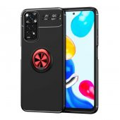 Xiaomi Redmi Note 11 Global Kılıf Yüzüklü Kamera Korumalı Range Silikon Kılıf - 4