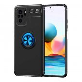 Xiaomi Redmi Note 10S Kılıf Yüzüklü Kamera Korumalı Range Silikon Kılıf - 5
