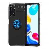 Xiaomi Redmi Note 11 Global Kılıf Yüzüklü Kamera Korumalı Range Silikon Kılıf - 5