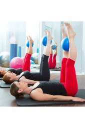 25 cm Pembe Pilates Fitness Denge Egzersiz Topu - 5