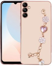 Samsung Galaxy A24 Kılıf El Tutamaçlı Kamera Korumalı Taka Silikon Kapak - 1