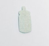 Mini Biberon Mavi Süsleme Kumaş Sticker 50 Adet - 2