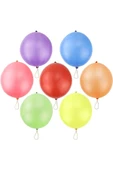 Balon Punch Baskısız 100lü Karışık Atom Balon - 1