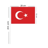 Çıtalı Bayrak 80li Ay Yıldız - 2