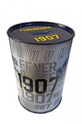 Fenerbahçe Metal Kumbara Orta Boy Orjinal Lisanslı 1 Adet FB Kumbara Taraftar Kumbara Sarı Kanarya 11x15.5 cm - 2