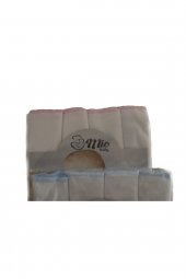 Bebek Ağız Mendili 100 Organik 4lü Paket (Beyaz) - 5
