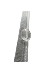 Halkalı Kruvaze Perde Ekstraforu Şeffaf 1 cm 5 Metre - 1