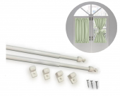 Briz Çubuğu 40 - 60 cm 2 Adet Kapı Pencere Alüminyum Briz Perde Çubuğu - 1