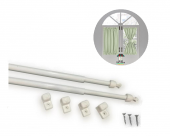Briz Çubuğu 2 Adet 80 - 100 cm  Briz Perde Çubuğu - 1