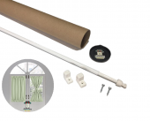 Briz Çubuğu 80 - 100 cm  Ayarlanabilir Alüminyum Kapı Pencere Briz Çubuğu TEKLİ PAKET - 1