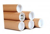 Postüp Silindir Kutu 5 cm X 50 cm Poster Afiş Harita Gönderi Tüpü - 3
