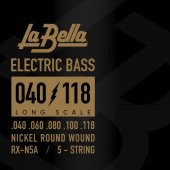 LA BELLA BASS GİTAR TELİ 5 TELLİ RX-N5A - 1