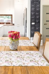 Flowers Saten Runner - 2
