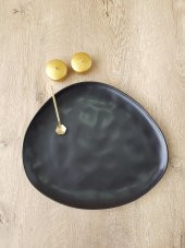 Mat siyah Trior Organik 32 cm Kahvaltı Takımı - 3