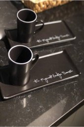 Peakgift En Kıymetli Hediye Sensin Siyah Espresso Kahve Sunum Seti Hediyelik - 2