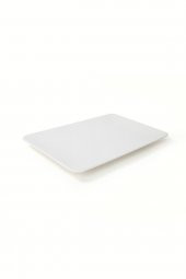 Mat Beyaz Kayık Tabak 33x21 Cm 2 Adet - 4