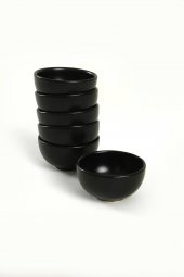 Mat Siyah Çerezlik / Sosluk 8 Cm 6 Adet - 2