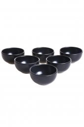 Çerezlik/sosluk 8 Cm Mat Siyah 6 Adet - 1
