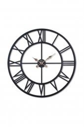 Ferforje Iskelet Modern Tasarım Duvar Saati 76 Cm - 1
