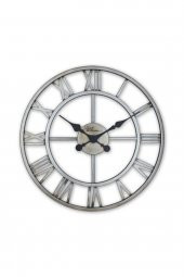 Gri 2654 S Ferforje 41 cm İskelet Duvar Saati - 1